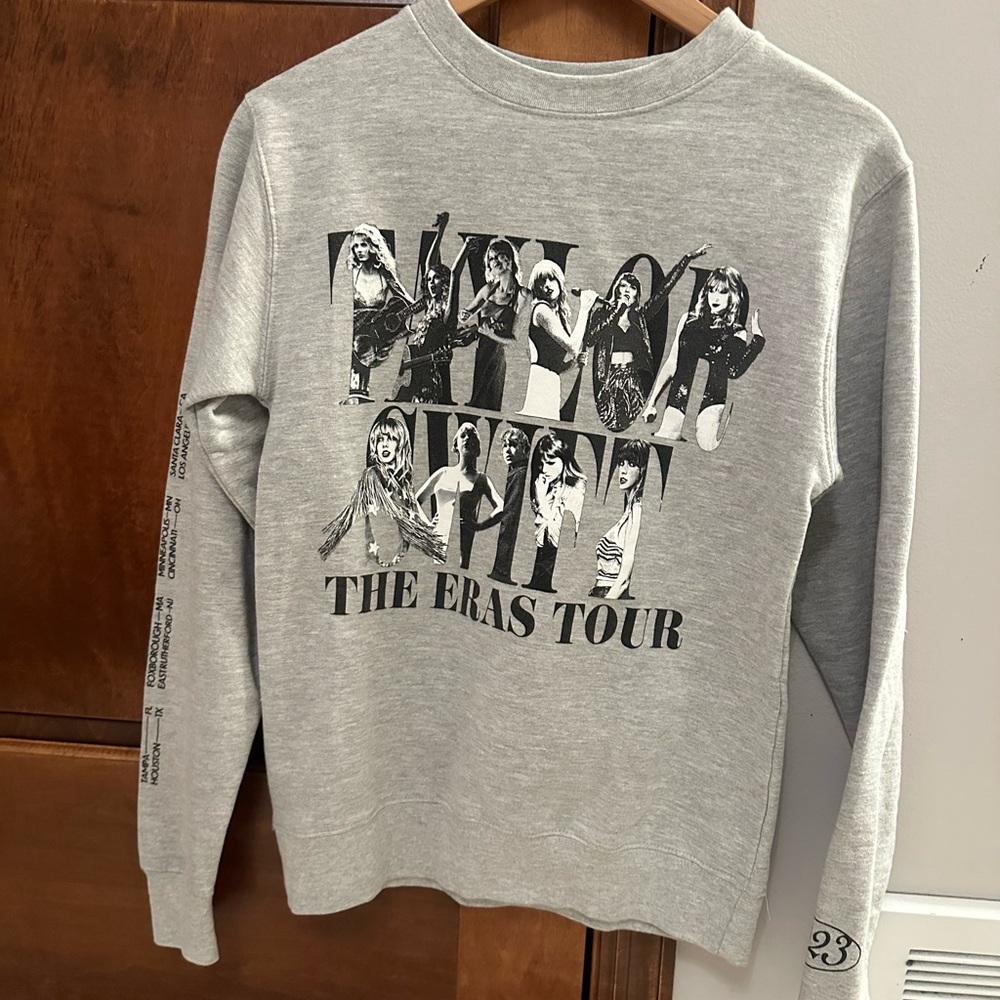 taylor swift the eras tour crewneck